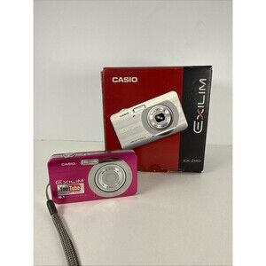 CASIO EXILIM EX-Z80 8.1MP Digital Camera- Hot Pink - MINT